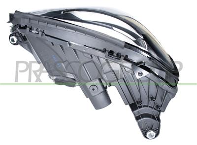 HEADLAMP RIGHT H7+PY21-ELECTRIC-WITH MOTOR-LED-BLACK