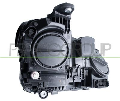 HEADLAMP LEFT H7+PY21-ELECTRIC-WITH MOTOR-LED-BLACK 