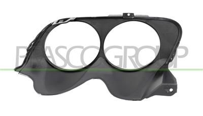 CORNICE TUBO SCARICO SINISTRO-NERA-GOFFRATA MOD. AMG E53