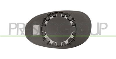 MIRROR GLASS BASE RIGHT-CONVEX