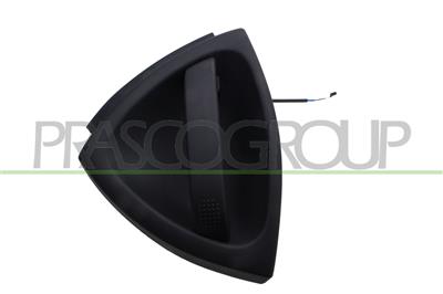 FRONT DOOR HANDLE RIGHT-OUTER-BLACK-CABLE
