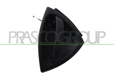 FRONT DOOR HANDLE LEFT-OUTER-BLACK-CABLE