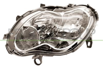 HEADLAMP LEFT MOD. H1+H7 ELECTRIC MOTOR (ALSO CONVERTIBLE MOD. 99-07)