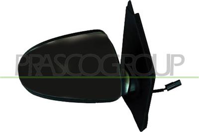 DOOR MIRROR RIGHT-ELECTRIC-HEATED-BLACK