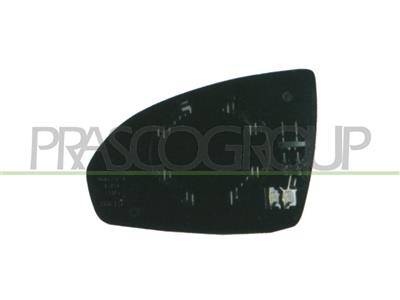 MIRROR GLASS BASE RIGHT-CONVEX