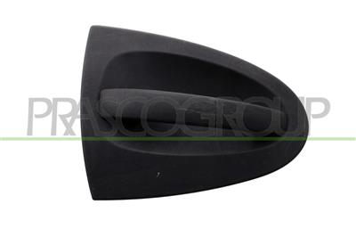 FRONT DOOR HANDLE RIGHT-OUTER-BLACK-WITHOUT KEY HOLE