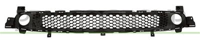 FRONT BUMPER GRILLE-CENTRE-GRAY-WITH FOG LAMP HOLES