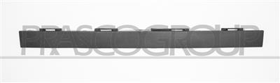 SPOILER INFERIOR CENTRAL PARACHOQUES DELANTERO NEGRO-GOMA