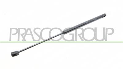 TAILGATE GAS SPRING RIGHT/LEFT - 400 N - L 540 mm - S 230 mm - Ø 18 mm - Ø 8 mm