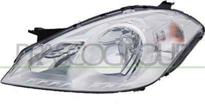 HEADLAMP LEFT H7+H7 WITH MOTOR PNEUMATIC