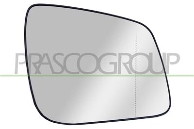 MIRROR GLASS BASE RIGHT-HEATED-ASPHERICAL