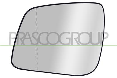 MIRROR GLASS BASE LEFT-HEATED-ASPHERICAL
