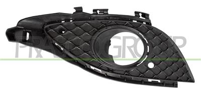 FRONT BUMPER GRILLE LEFT-WITH FOG LAMP HOLES