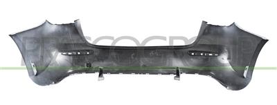 REAR BUMPER-PRIMED-WITH TOW HOOK COVER MOD. 5 DOOR