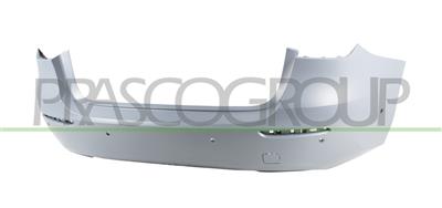 REAR BUMPER-PRIMED-WITH TOW HOOK COVER-WITH HOLES FOR PDC AND PARK ASSIST+SENSOR HOLDERS MOD. 5 DOOR