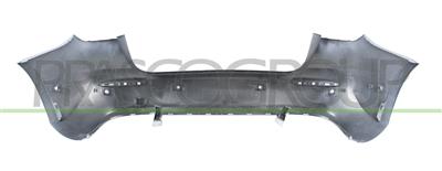 REAR BUMPER-PRIMED-WITH TOW HOOK COVER-WITH HOLES FOR PDC AND PARK ASSIST+SENSOR HOLDERS MOD. 5 DOOR