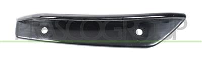 FRONT BUMPER SPOILER LEFT-LOWER-BLACK-GLOSSY MOD. A43 AMG