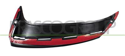 SPOILER DESTRO PARAURTI POSTERIORE-NERA-LUCIDA MOD. A43 AMG