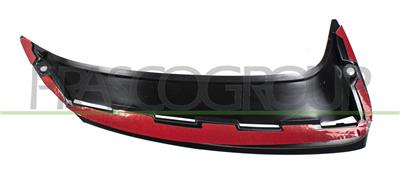 SPOILER SINISTRO PARAURTI POSTERIORE-NERA-LUCIDA MOD. A43 AMG