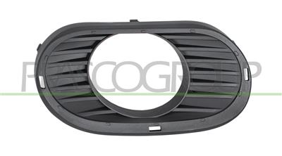REAR BUMPER EXHAUST FRAME RIGHT-BLACK-TEXTURED FINISH MOD. AMG A43