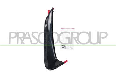 MOLDURA IZQUIERDA NEGRA PARACHOQUES TRASERO MOD. A35 AMG