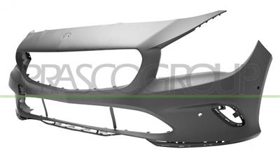 FRONT BUMPER-PRIMED-WITH PDC AND PARK ASSIST+SENSOR HOLDERS-WITH HEADLAMP WASHER CUTTING MARKS