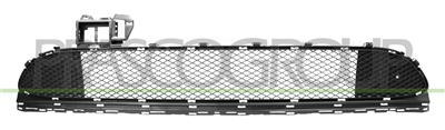 FRONT BUMPER GRILLE-CENTRE-BLACK