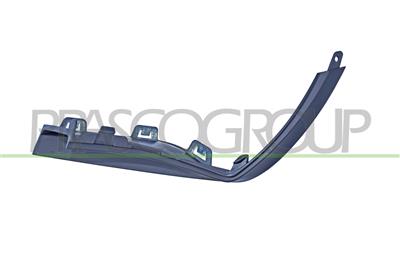 FRONT BUMPER GRILLE MOLDING RIGHT-LOWER-BLACK-TEXTURED FINISH
