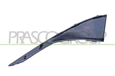 MOLDURA IZQUIERDA PARACHOQUES DELANTERO-INFERIOR-NEGRA-GRANULADA