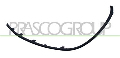 BANDEAU GAUCHE DE PARE-CHOCS AVANT NOIRE STRUCTURE' MOD. CLA45 AMG