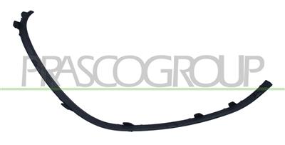 BANDEAU GAUCHE DE PARE-CHOCS AVANT NOIRE STRUCTURE' MOD. CLA45 AMG