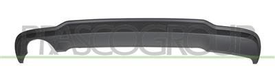 SPOILER PARAURTI POSTERIORE-NERO-GOFFRATO-CON SCARICO SINGOLO A SINISTRA-CON TRACCE PDC MOD. STATION WAGON