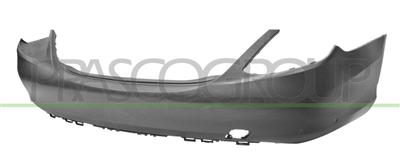 REAR BUMPER-PRIMED-WITH PDC HOLES-WITH MOLDING CUTTING MARKS MOD. 4 DOOR/AVANTGARDE