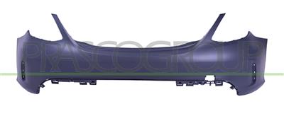 REAR BUMPER-PRIMED-WITH PDC AND PARK ASSIST CUTTING MARKS MOD. 4 DOOR AMG