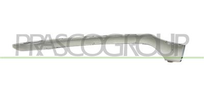 MOLDURA DERECHA PARACHOQUES DELANTERO-NEGRA/BRILLANTE