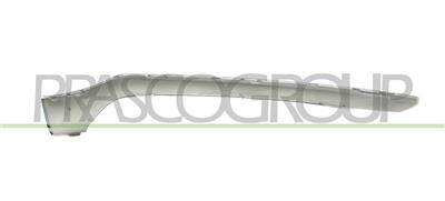 FRONT BUMPER MOLDING LEFT-BLACK-GLOSSY