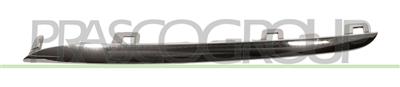 MOULURE DE GRILLE DE CALANDRE SUPERIEURE GAUCHE CHROMEE