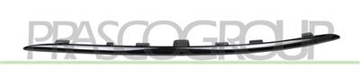MOLDURA INFERIOR REJILLA DERECHA-PARACHOQUES DELANTERO-NEGRA BRILLANTE MOD. C43 AMG NIGHT PACK