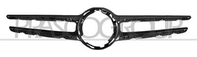 MOLDURA REJILLA NEGRO BRILLANTE-CON AGUJERO CAMARA