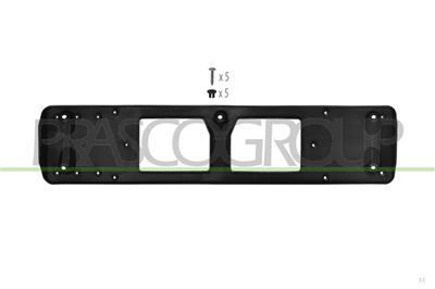 FRONT BUMPER PLATE HOLDER