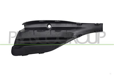 FRONT BUMPER GRILLE LEFT-BLACK-TEXTURED FINISH