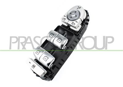 TASTFELD FENSTERHEBER TUER VORNE LINKS-GRAU-4 SCHALTER-3 PINS