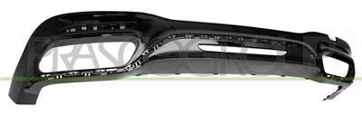 SPOILER PARAURTI POSTERIORE-NERO-LUCIDO MOD. AMG S63