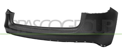 REAR BUMPER-PRIMED-WITH SENSOR AND MOLDING CUTTING MARKS
