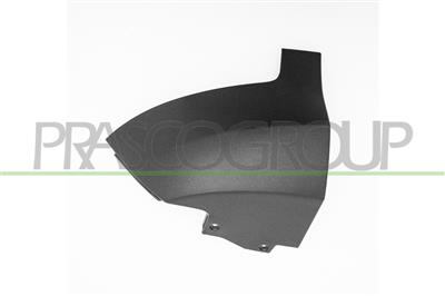 REAR BUMPER SPOILER RIGHT-BLACK-TEXTURED FINISH MOD. AMG
