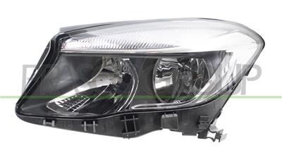 OPTICA IZQUIERDA H7+H15 ELECTRICA-CON MOTOR-NEGRA