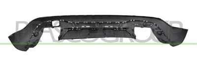 REAR BUMPER-LOWER-BLACK-TEXTURED FINISH