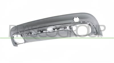 SPOILER PARAURTI POSTERIORE-NERO-GOFFRATO MOD. AMG
