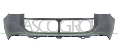 REAR BUMPER-UPPER-PRIMED-WITH CUTTING MARKS FOR PARK ASSIST