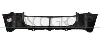 REAR BUMPER-UPPER-PRIMED-WITH CUTTING MARKS FOR PARK ASSIST